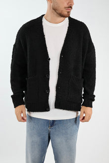 Cardigan Boucle cropped fit M66