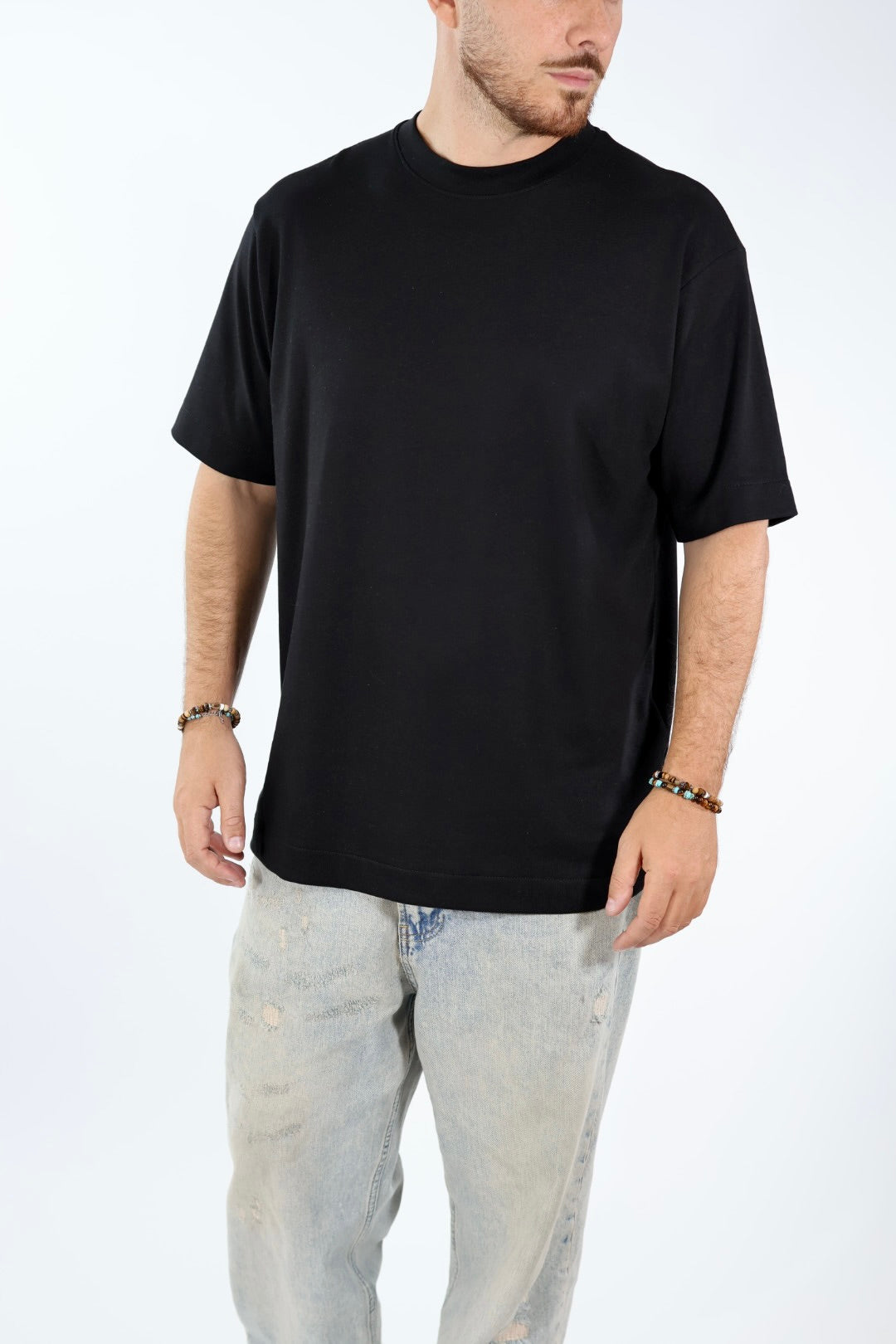 T shirt vintage fit interlock 079-1 BERNA