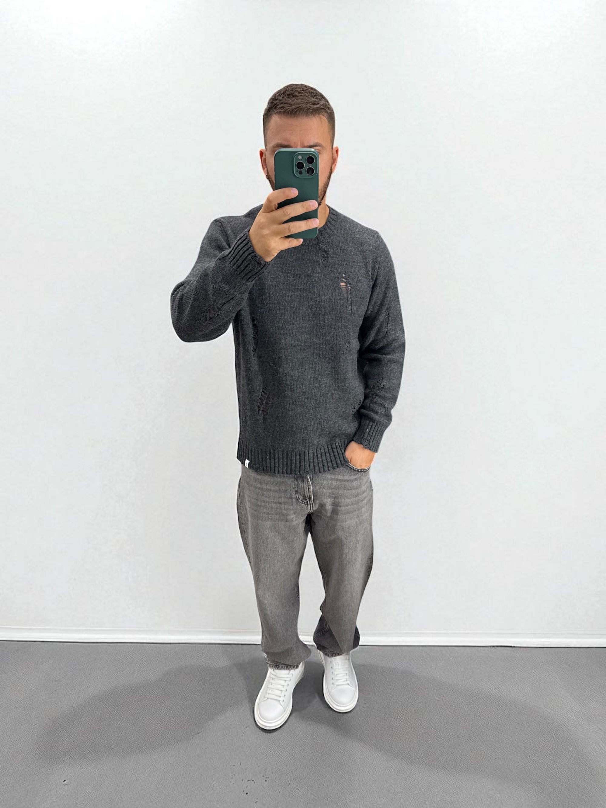 Maglione strappi  550 ALTATENSIONE