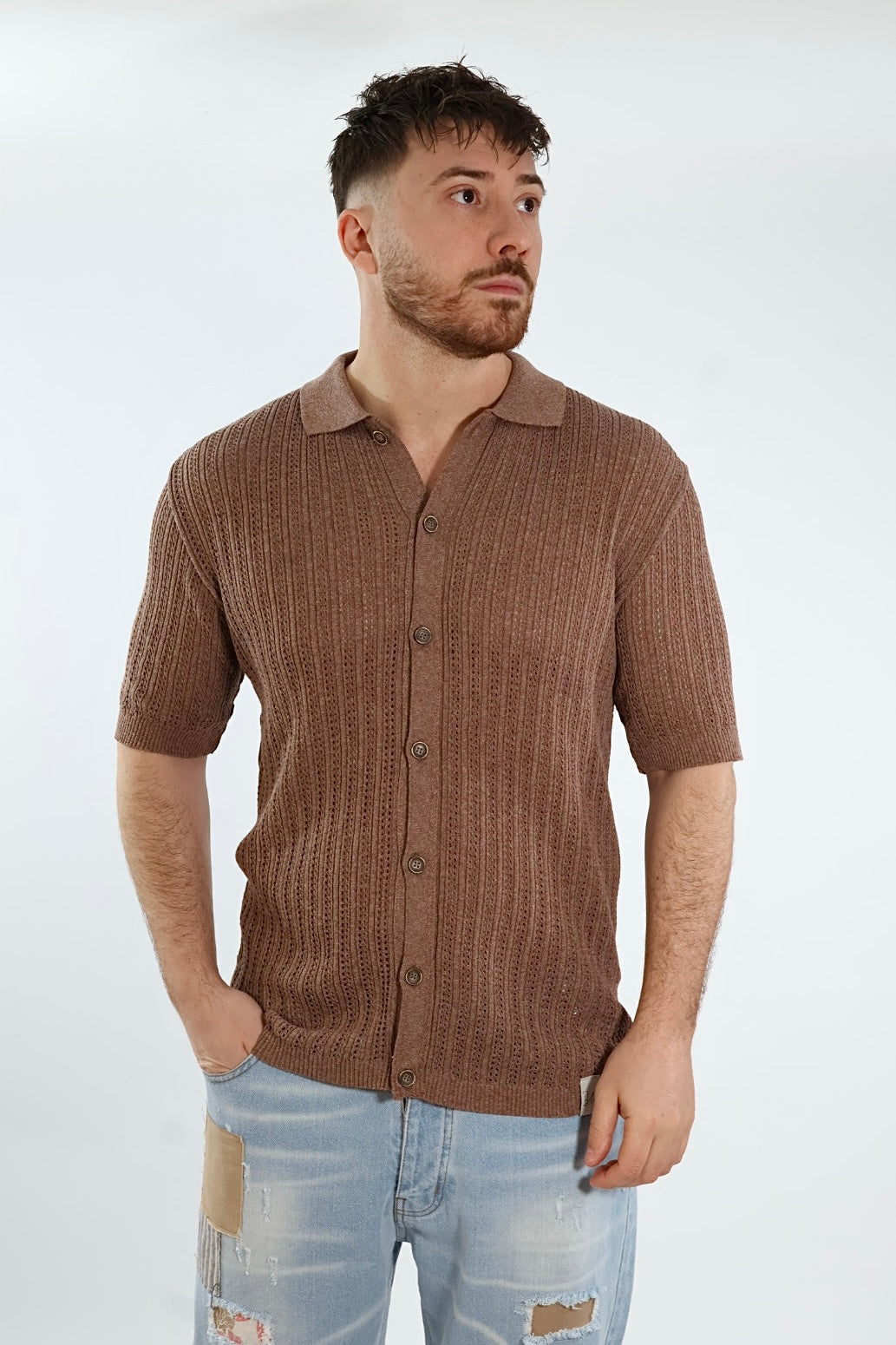 Polo in maglia casio 56 BL11
