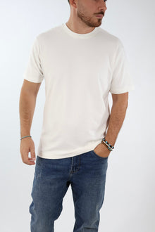 T-shirt basica viscosa bianco 505L GIANNI LUPO