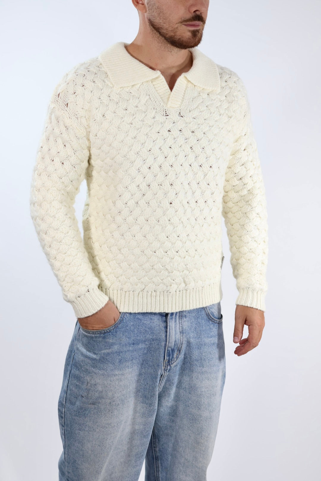 Maglione 275 polo intrecciato BERNA