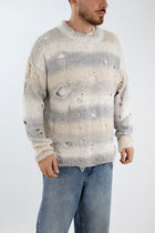 Maglione lana cropped buchi 273 BERNA