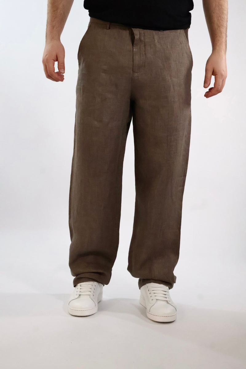 Pantalone lino 211BD GIANNI LUPO