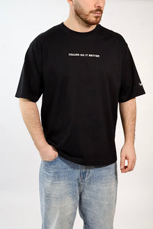 T-shirt ricamo italian do it better  1959 SUPERCULTURE