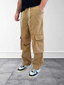 Pantalone cargo gabardine costine 363 DISCLAIMER