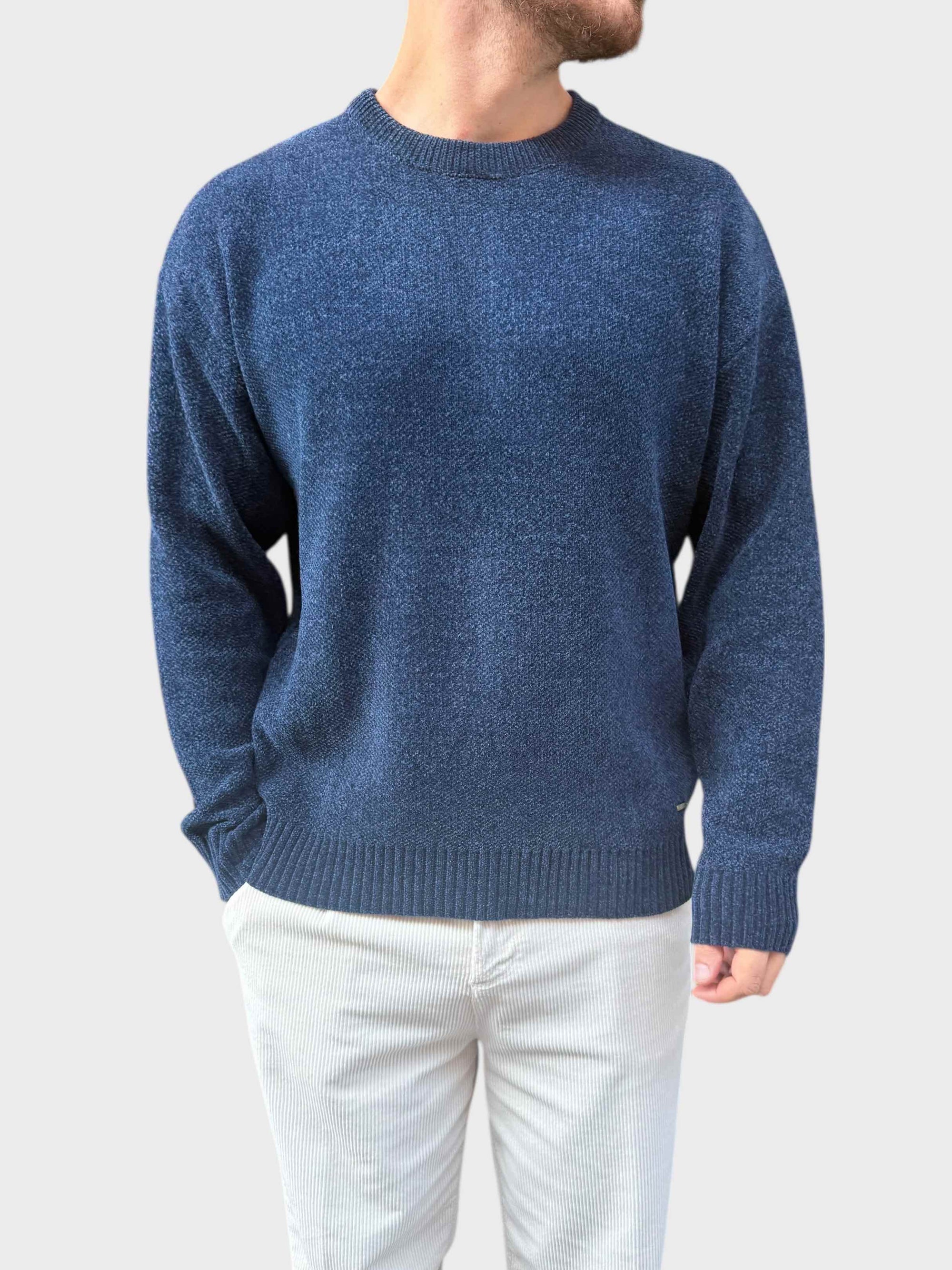 Maglione ciniglia over 525 GIANNI LUPO