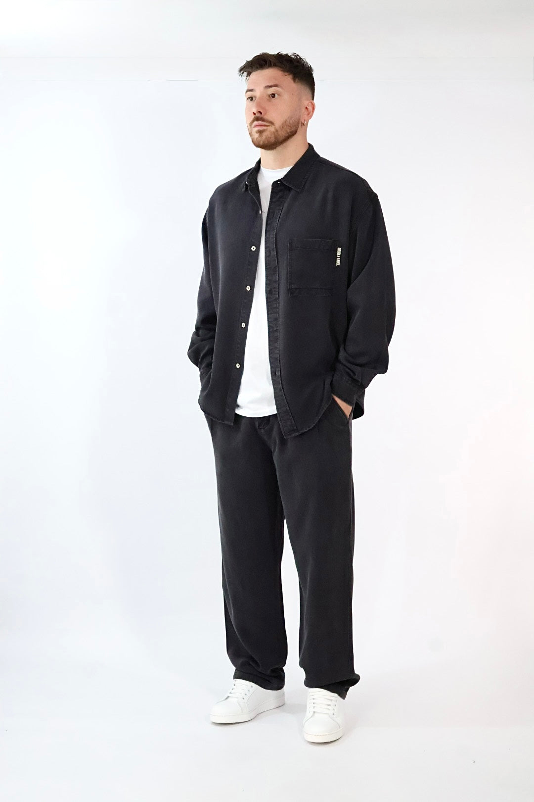 Pantalone coulisse fondo largo 077G  Double label  GIANNI LUPO