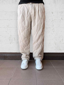 Pantalone velluto trapuntato BERNA