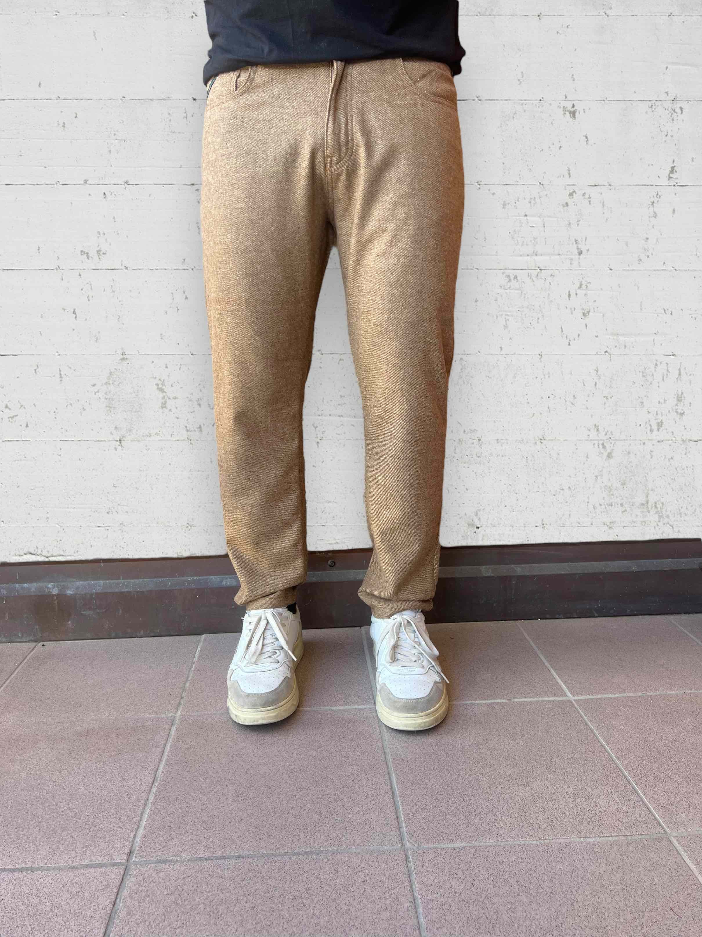 Pantalone Yellowstone cropped lana PONT