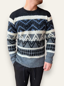 Maglione bouclè fantasia BL11