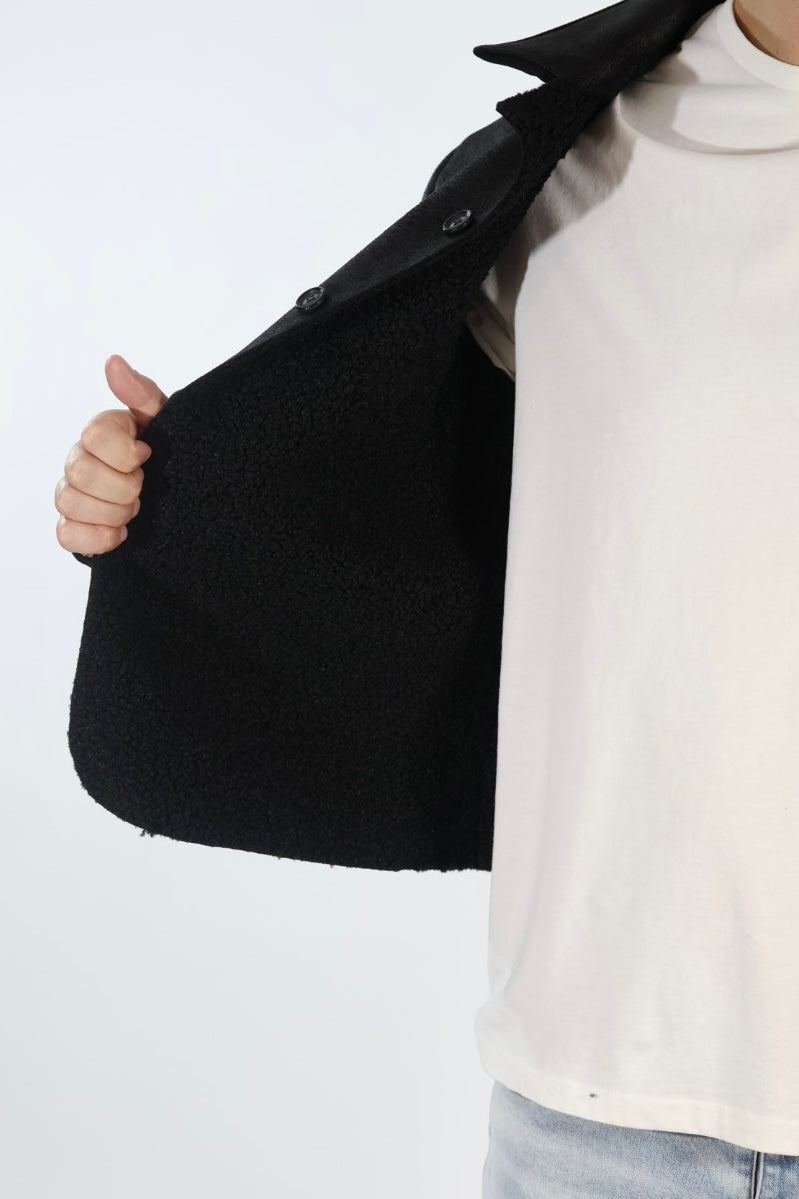 Giacca 055 montone cropped  BERNA