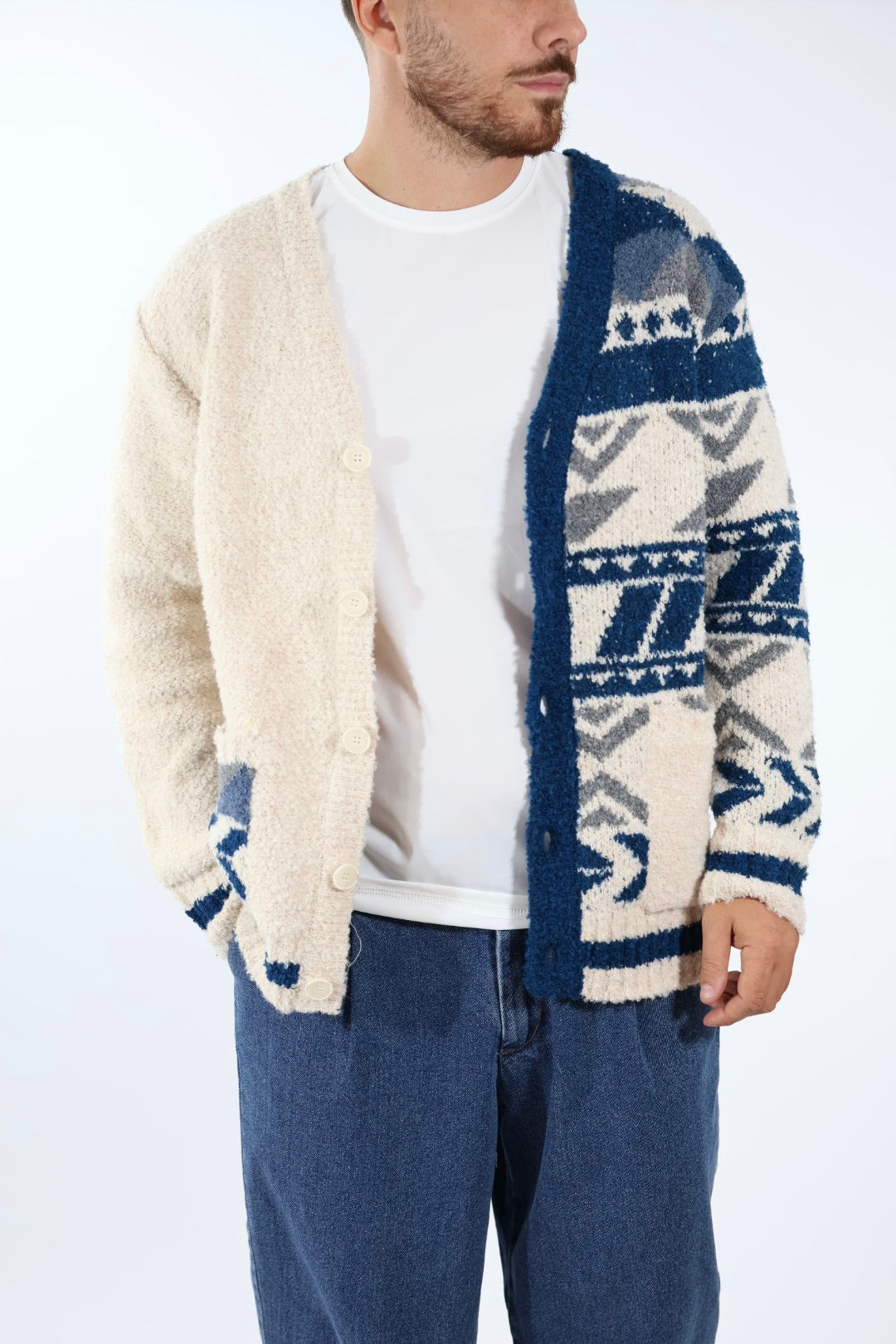Cardigan bouclé Sestu81 BL11