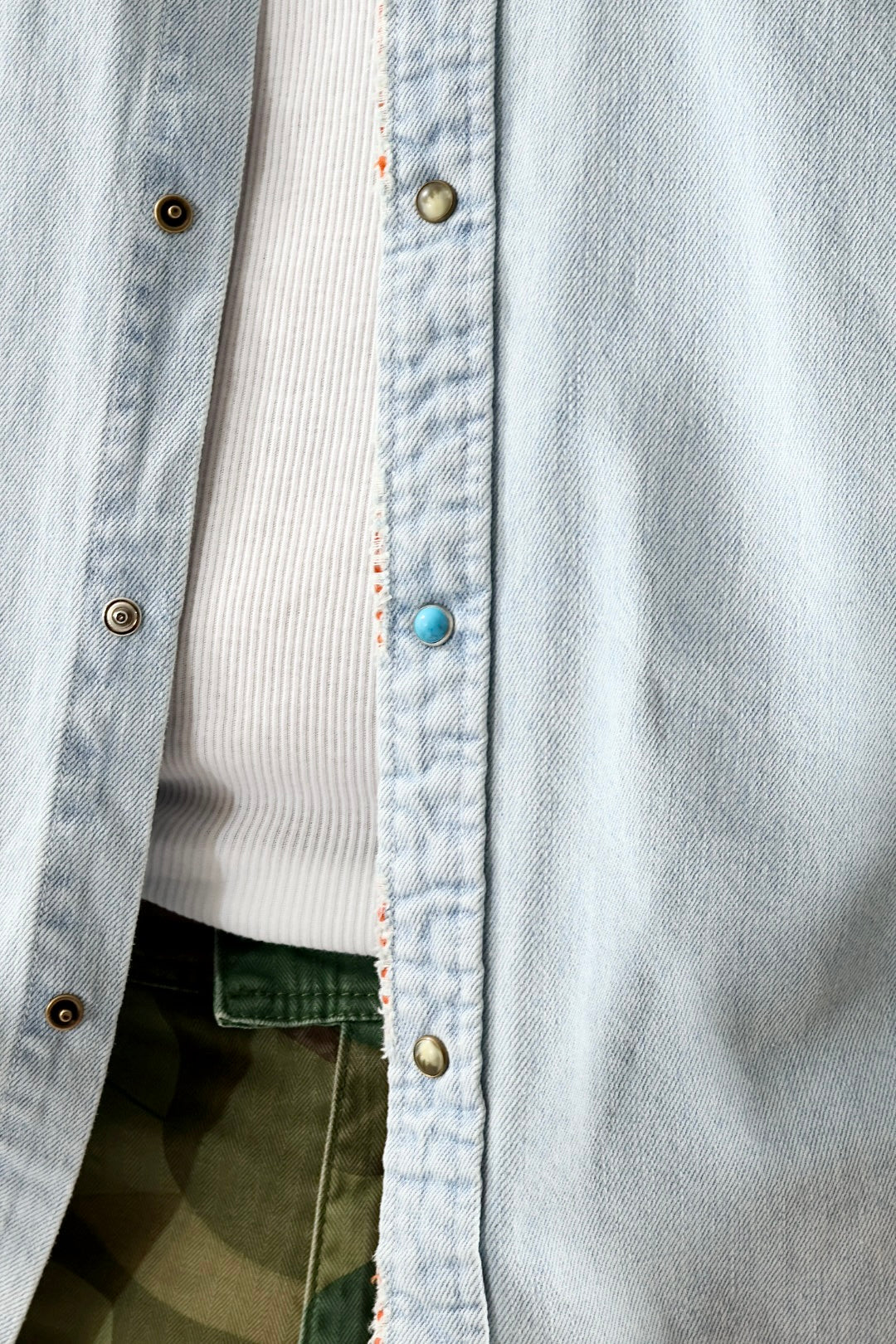 Camicia denim destroy 259 BERNA