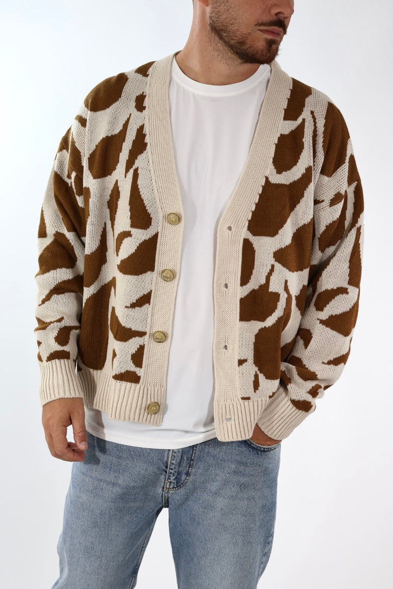 Cardigan fancy jacq. boxy fit M53 OVERD