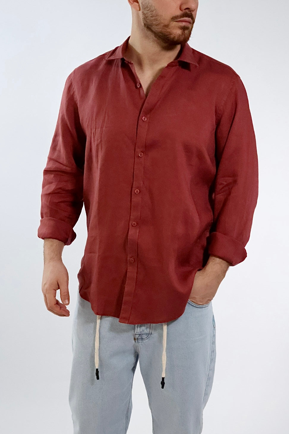 Camicia Lino 619S GIANNI LUPO