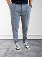 Pantalone tapered doppio filetto P15 OVERD
