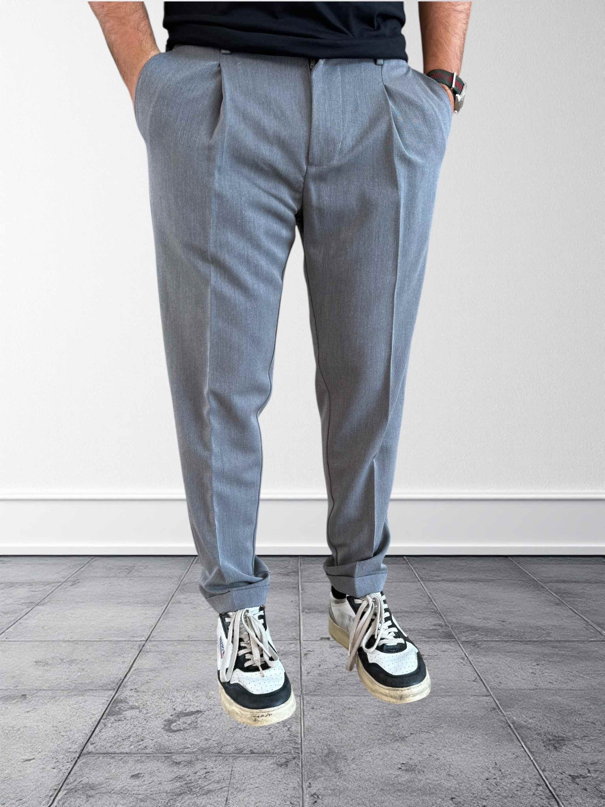 Pantalone tapered doppio filetto P15 OVERD
