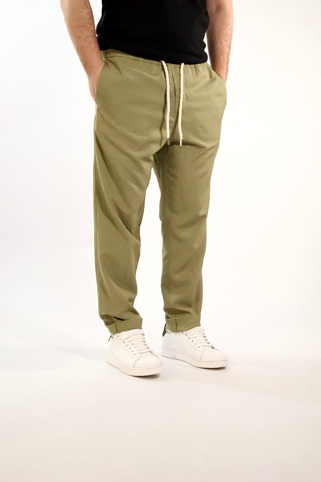 Pantalaccio viscosa/lino 226 BERNA