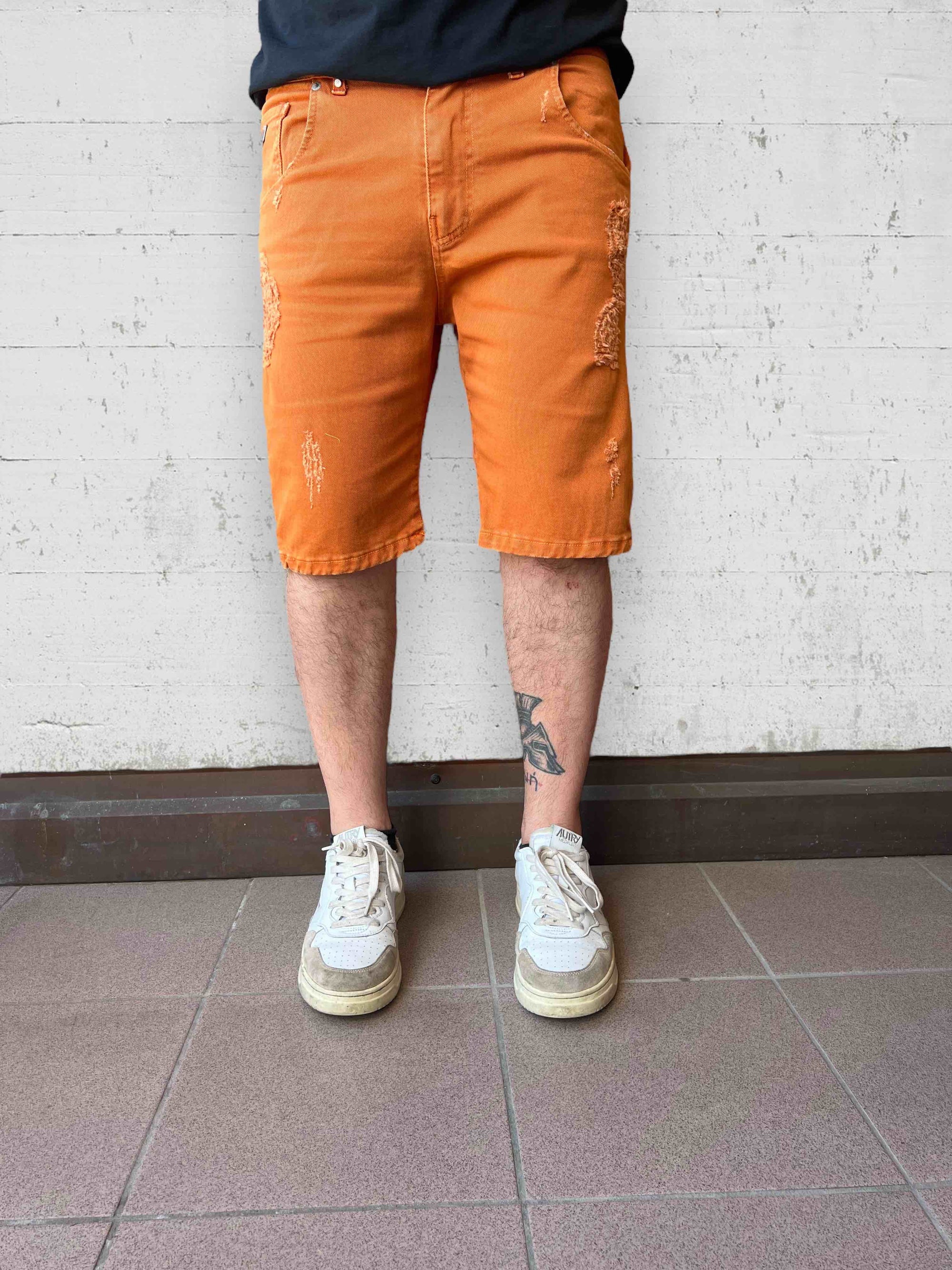 Bermuda bull denim rotture BL11