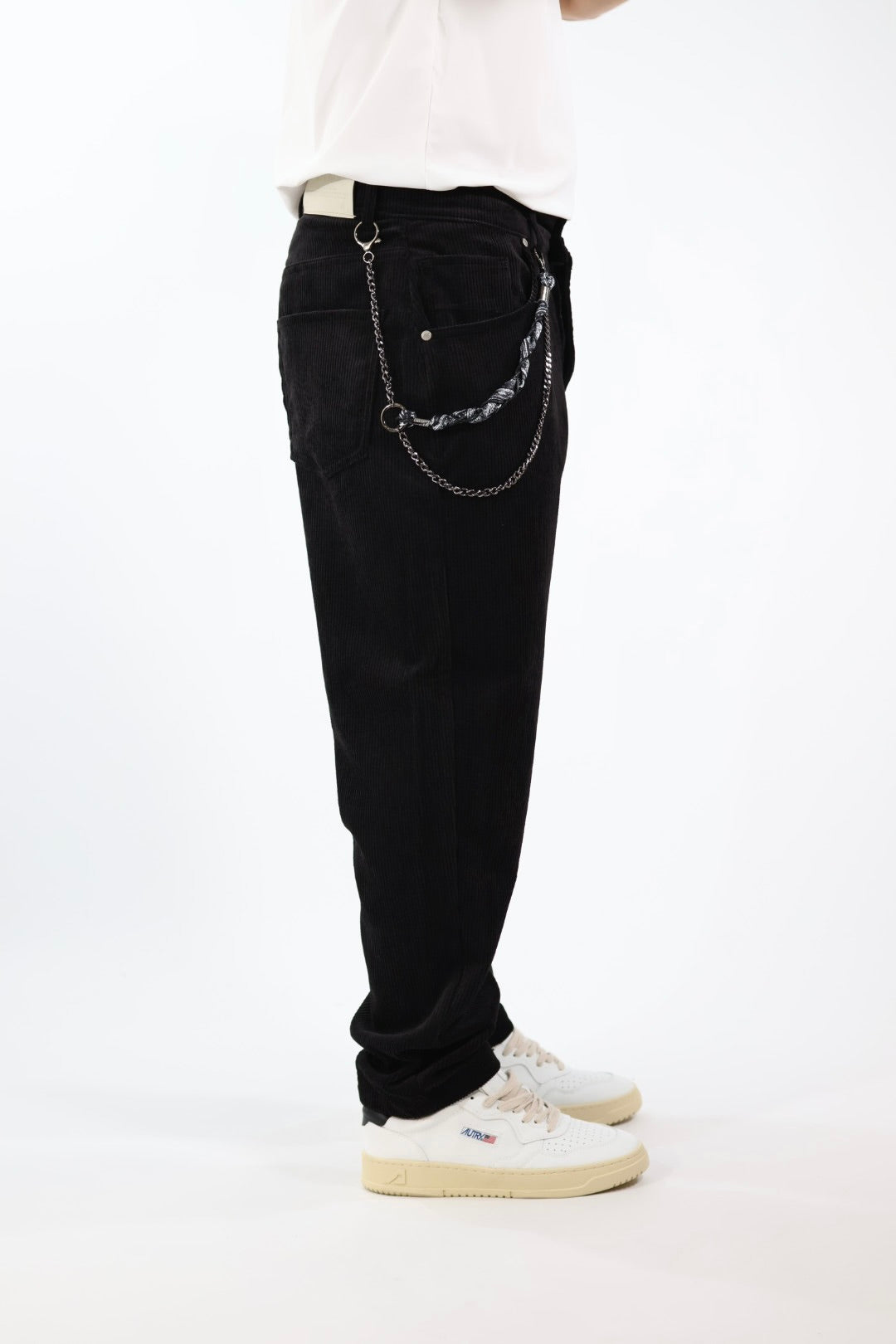 Pantalone velluto tapered fit P83 OVERD
