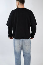 T-shirt doppia manica m/l 089 NEW JOB BRAND