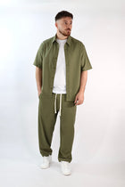 Completo lino camicia+pantalone  1046 J.W