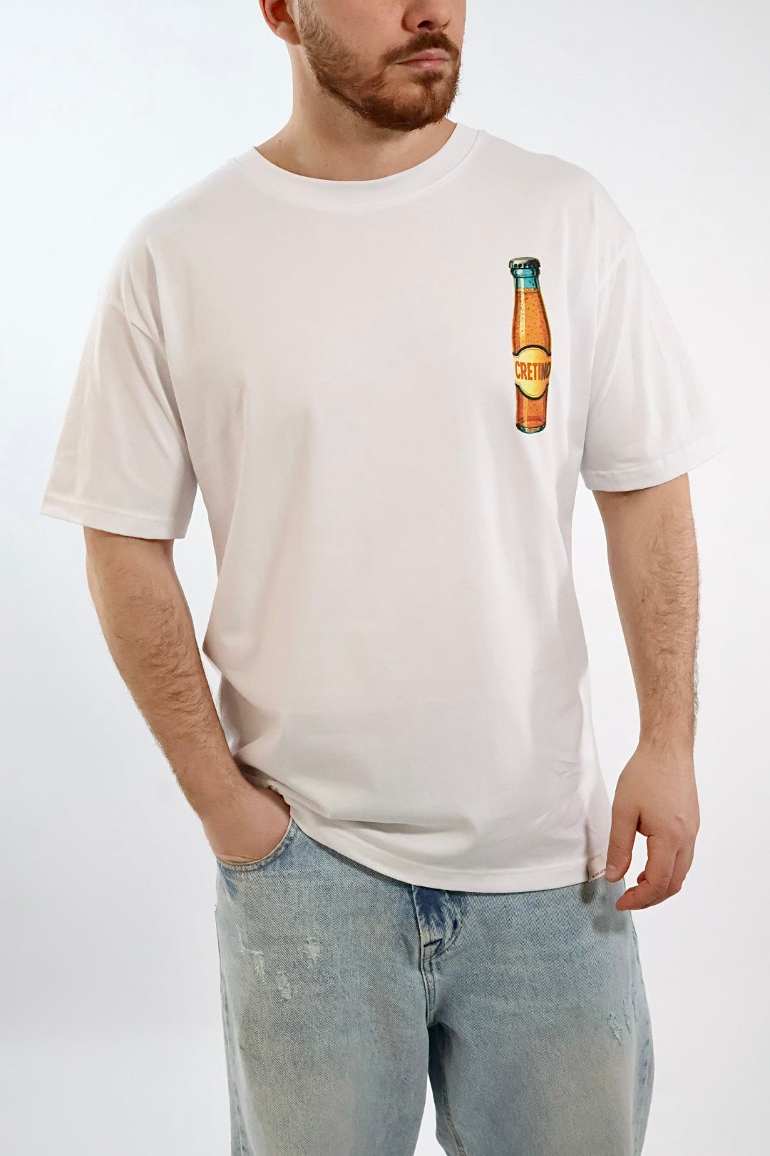 T-shirt stampa bitter  002  BL11