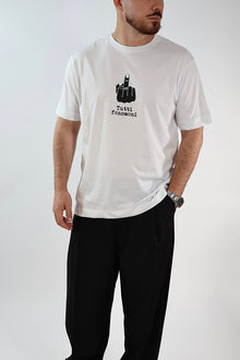 T-shirt dito medio 083n BERNA