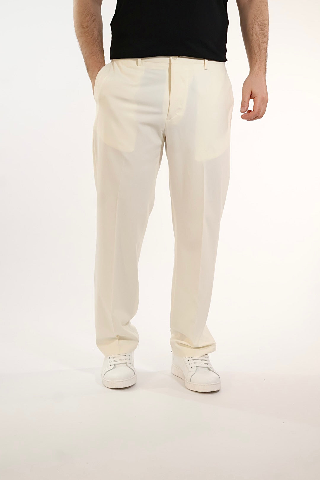 Pantalone chino anti fit capri taglio vivo P71 OVER-D