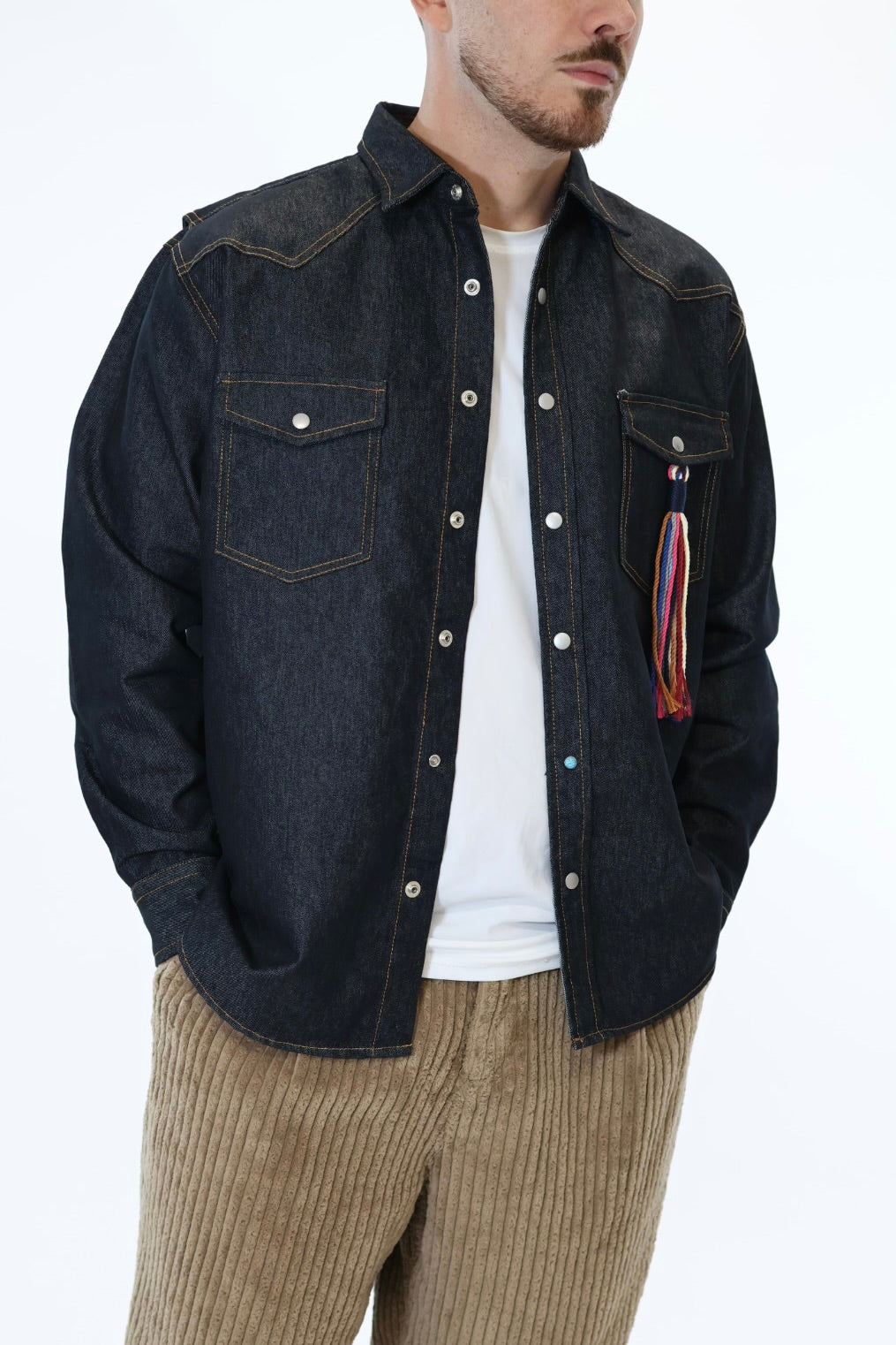 Overshirt 341 denim BERNA