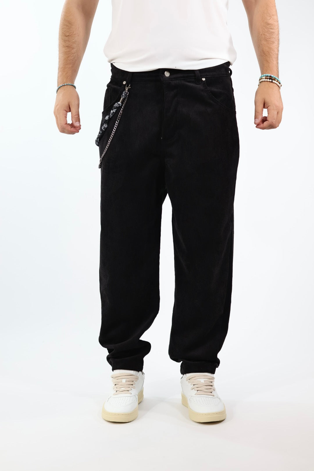 Pantalone velluto tapered fit P83 OVERD