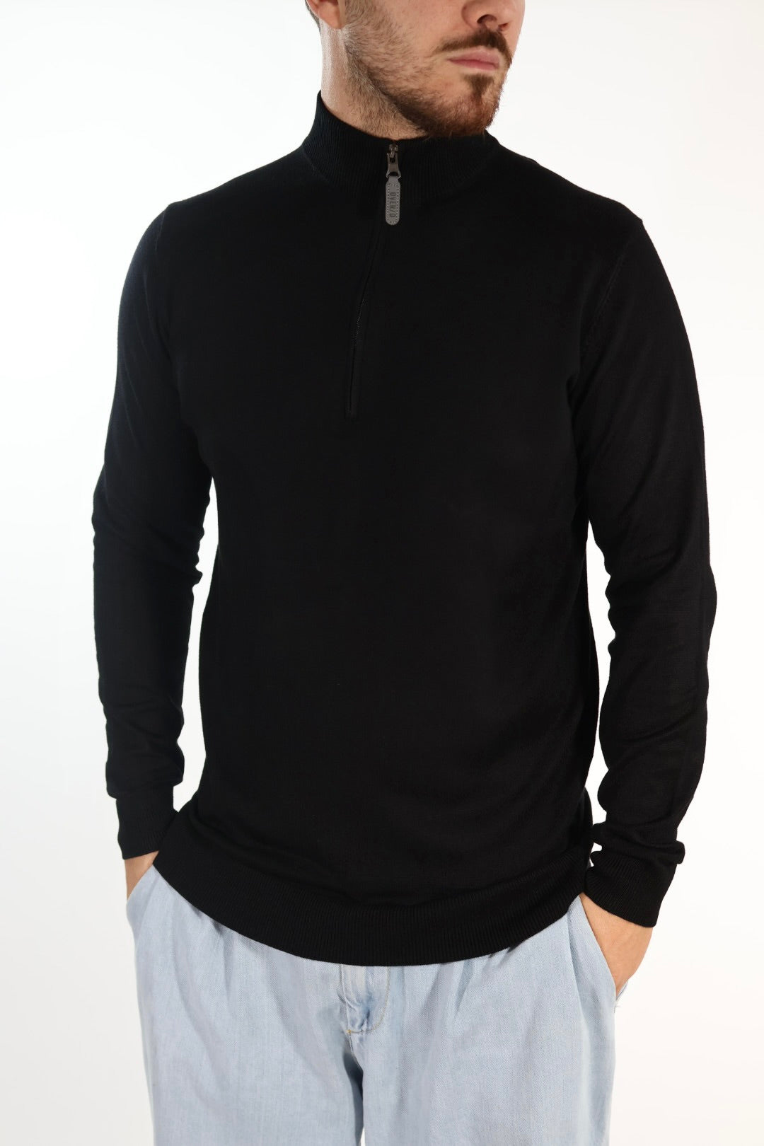 Maglioncino M25 zip lupetto  OVERD