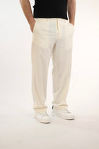 Pantalone chino anti fit capri taglio vivo P71 OVER-D