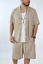 Completo camicia+bermuda 2231 BLACKSUNDAY