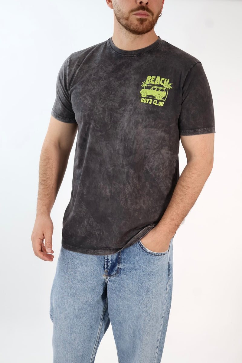 T-shirt stampa beach boys club  A1933 SUPERCULTURE