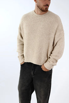 Maglione boucle cropped fit M65 OVERD