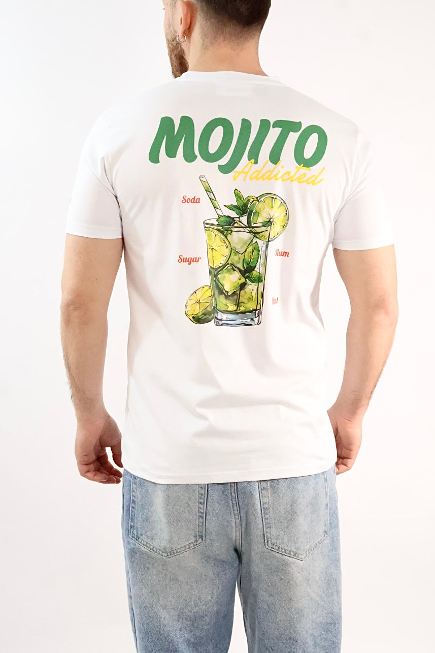 T-shirt ricamo mojito addicted 1903 SUPERCULTURE