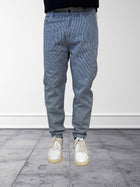 Pantalone Yellowstone cropped righe PONT