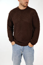 Maglione girocollo rete 015 BERNA
