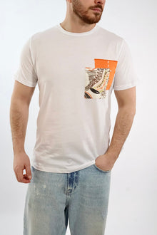 T-shirt doppio taschino damasco30 BL11