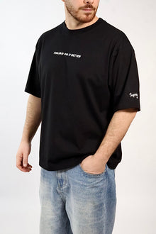 T-shirt ricamo italian do it better  1959 SUPERCULTURE