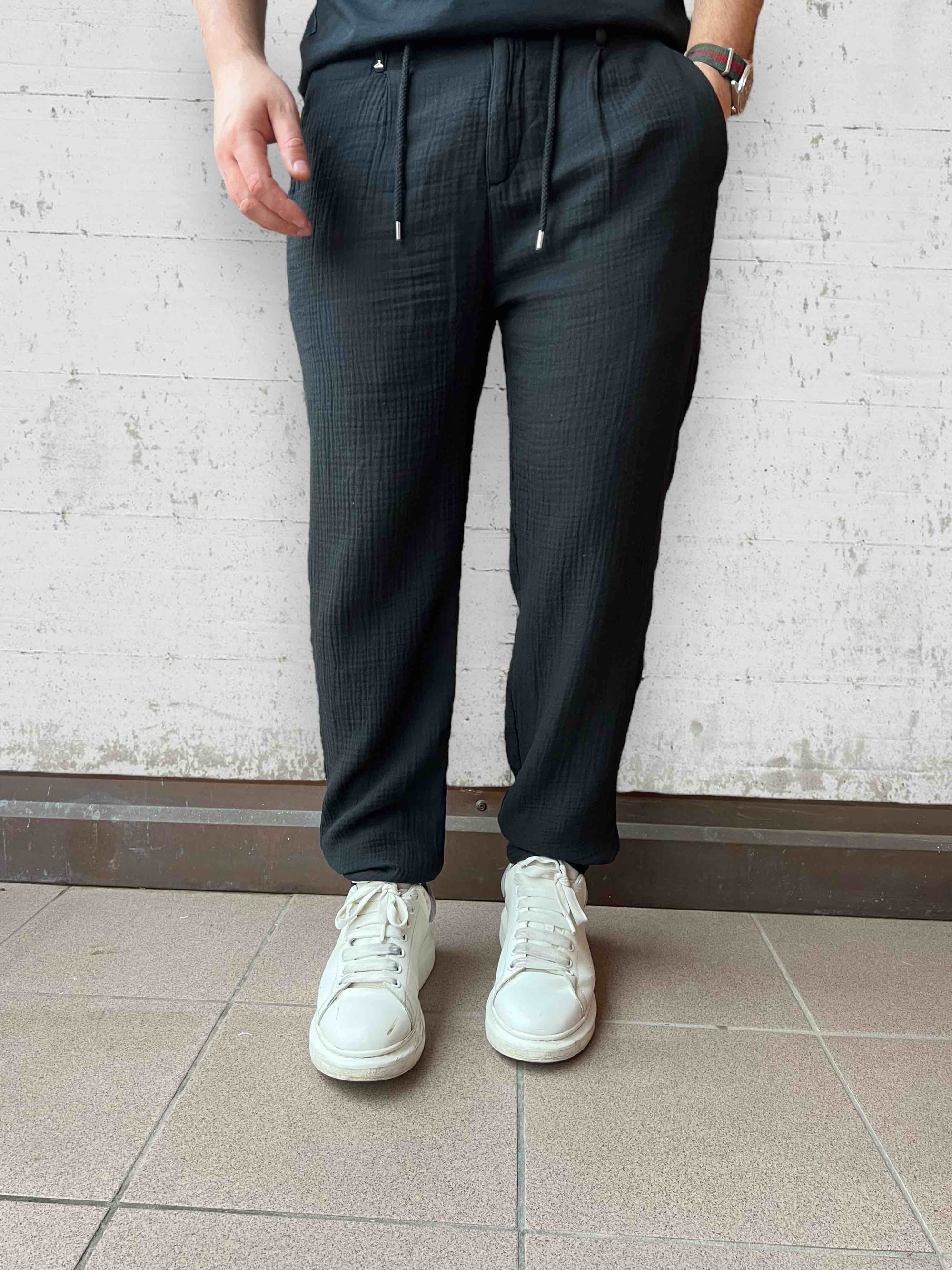 Pantalaccio cotone goffrato BERNA
