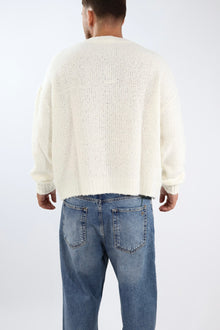 Maglione boucle cropped fit  M65 OVERD