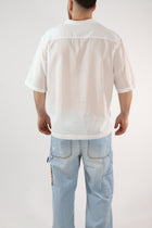 Camicia m/m scollo V boxy fit  C70 OVER-D