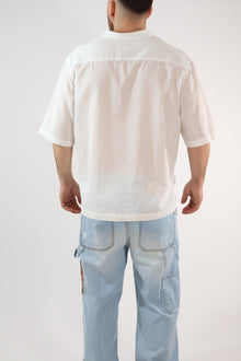 Camicia m/m scollo V boxy fit  C70 OVER-D