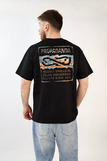 T Shirt label rust tee 649 PROPAGANDA