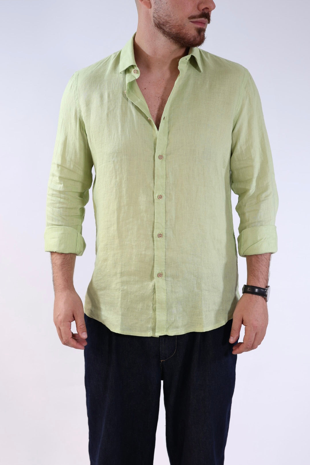 Camicia french puro lino lin22 WHY NOT BRAND