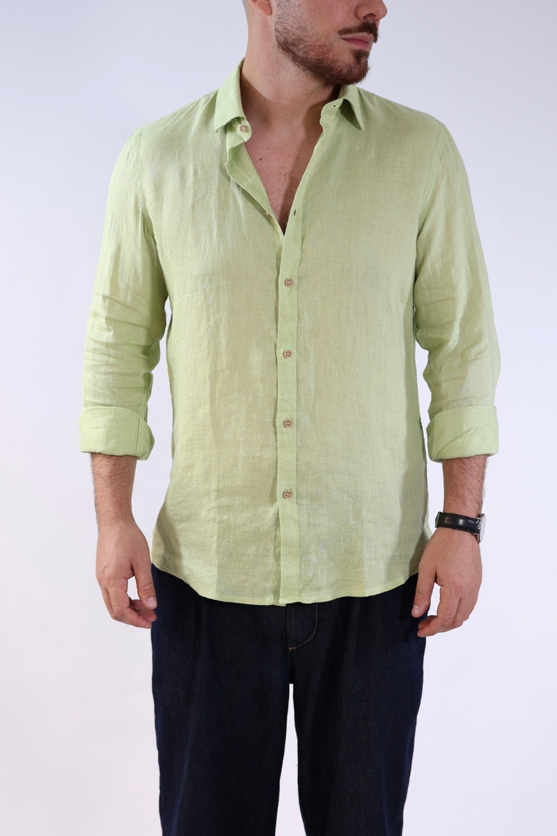 Camicia french puro lino lin22 WHY NOT BRAND