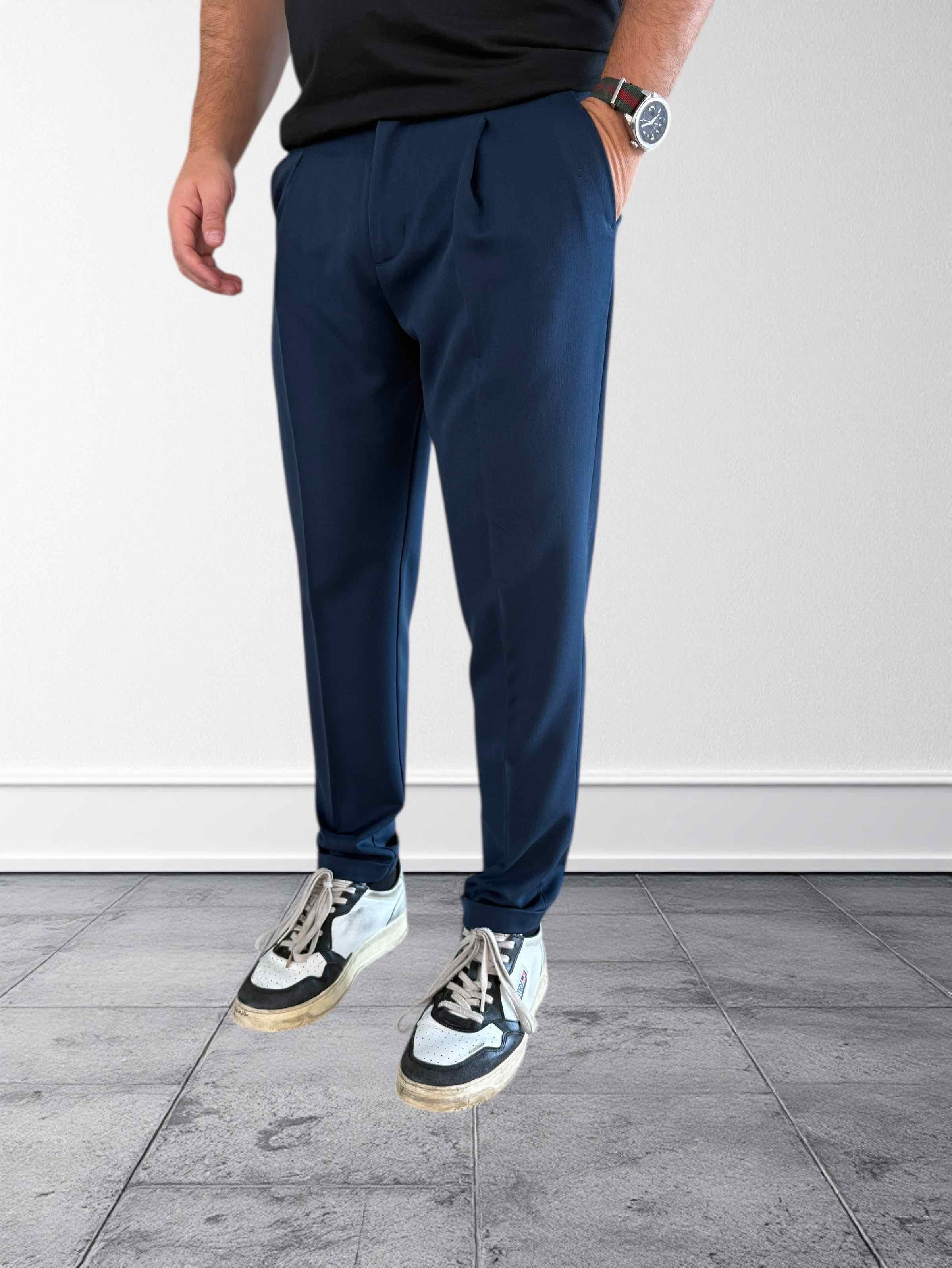Pantalone tapered doppio filetto P15 OVERD